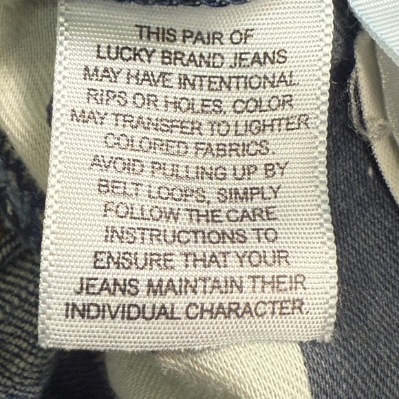 Lucky Brand Men's 30X34 (inseam 32) 410 Athletic Fit Mens Straight Jeans - Picture 6 of 14